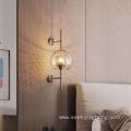 Gold Wall Lamp Creative Indoor Bedside Wall Sconce